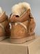UGG Australia Classic Lowmel Sneaker High Chestnut Кросівки з хутром високі руді рижі уггі замш цільна овчина Угг Австралія - Розмір 35 (US 4) 2110100588 фото 2