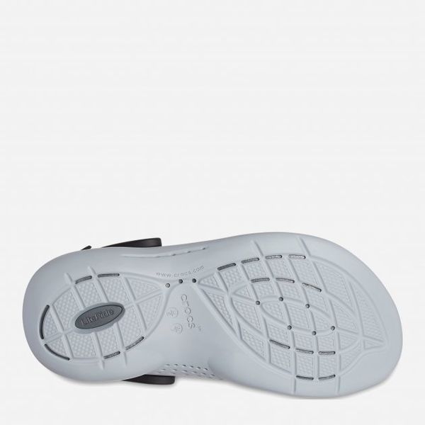 Crocs Оригінал LiteRide 360 &trade; чорна та біла підошва Black/Slate Grey 2022 Чоловічі Жіночі Крокс США (204592-31) - 36 (Стопа 22.5-23.2см) M4/W6 104400 фото