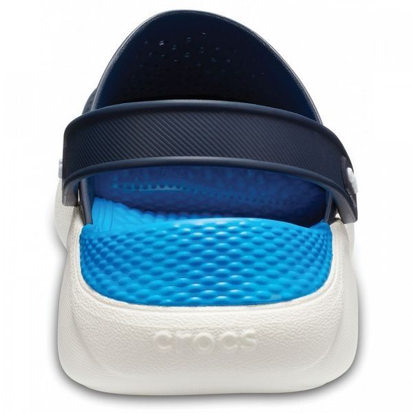 Crocs Оригінал LiteRide &trade; Clog Navy/White Сині біла підошва Чоловічі та Жіночі Крокс США - 36 (Стопа 22.5-23.2см) M4/W6 9976957 фото