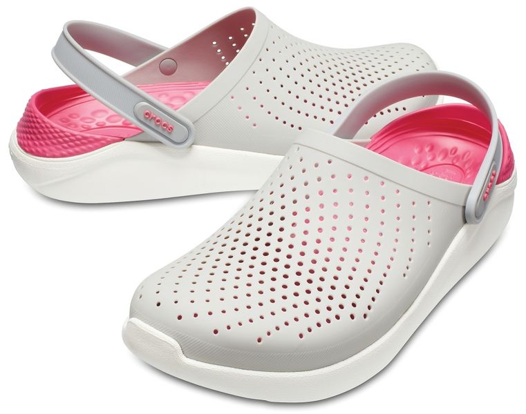 Crocs Оригінал LiteRide ™ Clog Pearl / WhiteЖіночі Крокс США (204592) - 36 (Стопа 22.5-23.2см) M4/W6 100678 фото