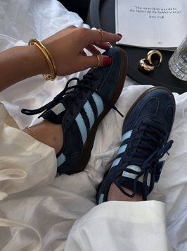 США Adidas Spezial Blue жіночі, чоловічі шкіряні якісні кросівки Адідас Спезіал сині - Розмір 36 (US 5) 11167869 фото