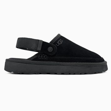 UGG Australia США Slipper Goldencoast Clog Black Уггі шльопки без хутра чорні замшеві Австралія - Розмір 42 (US 9) 1016222903 фото