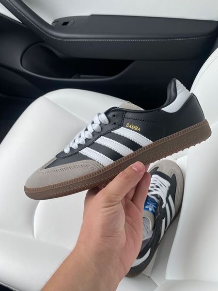 США Adidas Humanrace Samba Brown жіночі, чоловічі шкіряні якісні кросівки Адідас Самба коричневі - Розмір 36 (US 5) 11167969 фото