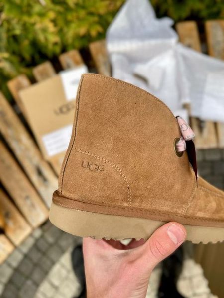 UGG Australia США Front Bow Chestnut II руді рижі натуральні зимові з бантиком Угг Австралія - Розмір 35 (US 4) 2111456 фото