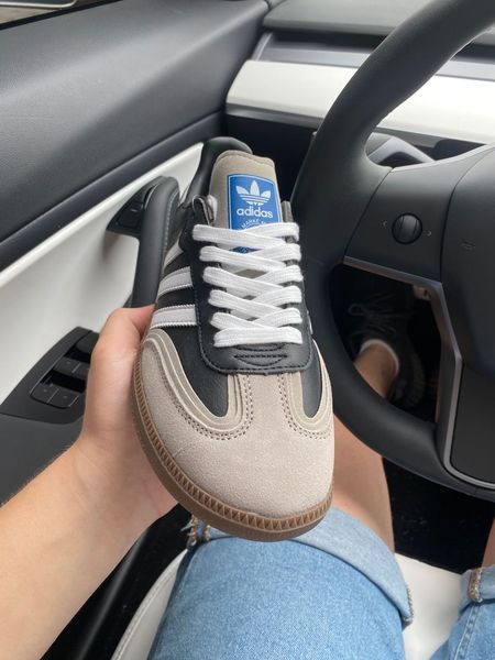 США Adidas Humanrace Samba Brown жіночі, чоловічі шкіряні якісні кросівки Адідас Самба коричневі - Розмір 36 (US 5) 11167969 фото