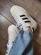 США Adidas Gazelle Bold Beige/Black/White Platform жіночі шкіряні якісні кросівки Адідас Газель Платформа білі 0320 - Розмір 36 (US 5) 11168019 фото 8
