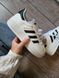 США Adidas Gazelle Bold Beige/Black/White Platform жіночі шкіряні якісні кросівки Адідас Газель Платформа білі 0320 - Розмір 36 (US 5) 11168019 фото 5