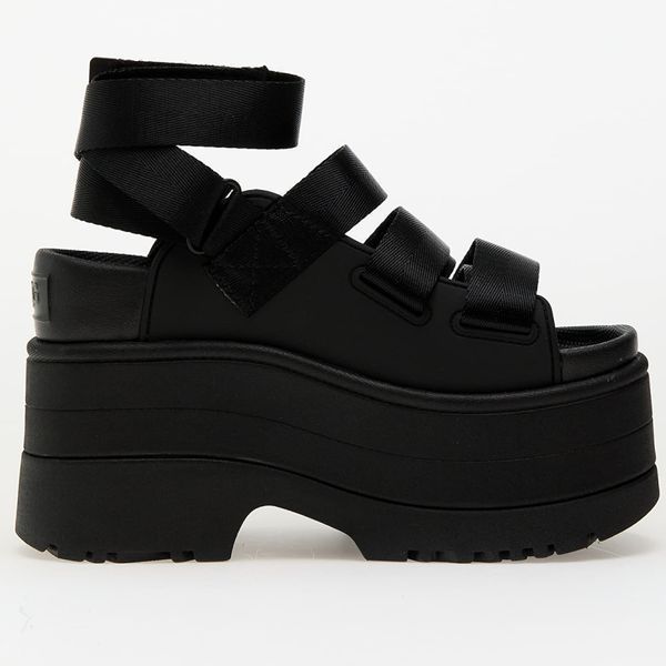 UGG Australia США Goldenrise Sandals Black Уггі сандалі на платформі чорні Австралія - Розмір 35 (US 4) 10718145669 фото