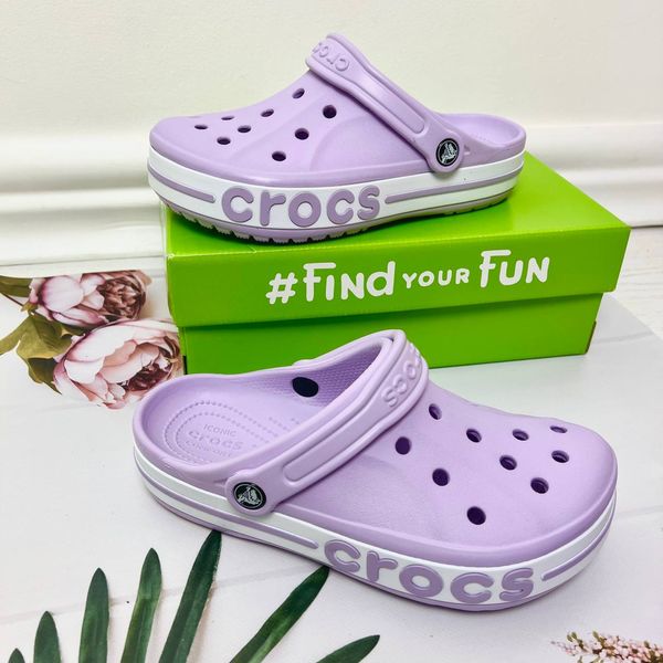 Crocs Оригінал Bayaband™ Лаванда Жіночі Крокс США (205089) - 36 (Стопа 22.5-23.2см) M4/W6 100404 фото