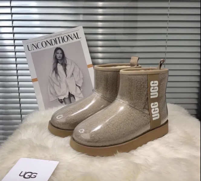 UGG Australia США Ugg Clear mini classic Mokko Силікон натуральні зимові міні Угг Австралія - Розмір 35 (US 4) 2111577 фото