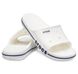 Crocs Оригінал Bayaband™ Slide White білі напис Чоловічі Жіночі Сабо Шльопанці Крокс Оригінал США (205393-13) - 36 (Стопа 22.5-23.2см) M4/W6 105436 фото 4