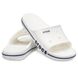 Crocs Оригінал Bayaband™ Slide White білі напис Чоловічі Жіночі Сабо Шльопанці Крокс Оригінал США (205393-13) - 36 (Стопа 22.5-23.2см) M4/W6 105436 фото 6