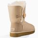 UGG Australia Short Bailey Button II Песок цільна овчина Угг Австралия - Розмір 35 (US 4) 2110463 фото 2