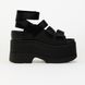 UGG Australia США Goldenrise Sandals Black Уггі сандалі на платформі чорні Австралія - Розмір 35 (US 4) 10718145669 фото 3