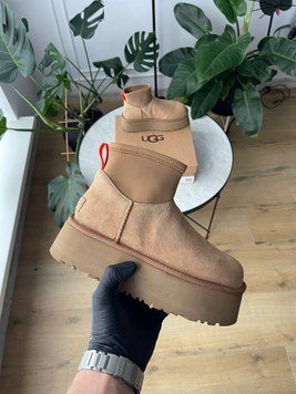 Ugg Australia США Mini Dipper Chestnut Уггі діппер платформа руді УГГ Австралія - Розмір 35 (US 4) 211155233 фото