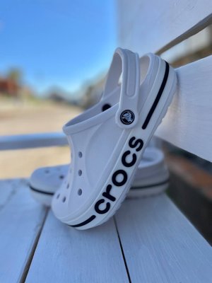 Crocs Оригінал Bayaband™ Clog Білі Чоловічі та Жіночі Крокс США (205089) - 36 (Стопа 22.5-23.2см) M4/W6 99955 фото