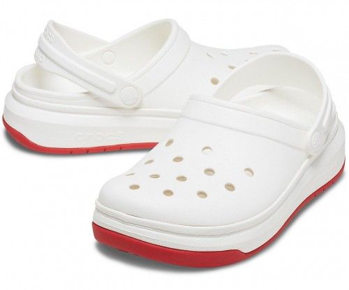 Crocs Оригінал Crocband™ Full Force Clog Білі Чоловічі та Жіночі Крокс США (206122) - 36 (Стопа 22.5-23.2см) M4/W6 100310 фото