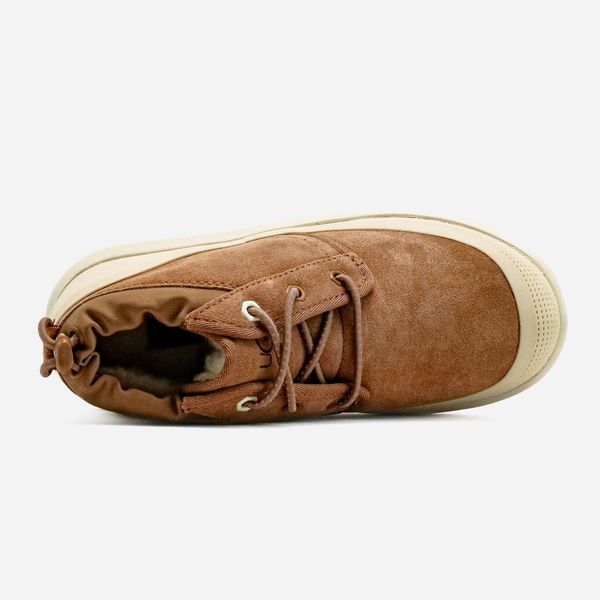 UGG Australia США Neumel Hybrid Chestnut/Beige Slipper Уггі ньюмель на шнурівці з силіконом руді замшеві Австралія - Розмір 35 (US 4) 1016222355 фото