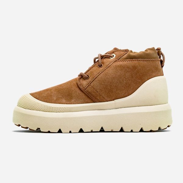 UGG Australia США Neumel Hybrid Chestnut/Beige Slipper Уггі ньюмель на шнурівці з силіконом руді замшеві Австралія - Розмір 35 (US 4) 1016222355 фото