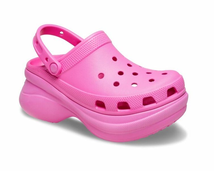 Crocs Оригінал Classic ™ Bae Clog Electric Pink Жіночі Крокс США (206302) - 36 (Стопа 22.5-23.2см) M4/W6 100692 фото