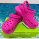 Crocs Оригінал Classic ™ Bae Clog Electric Pink Жіночі Крокс США (206302) - 36 (Стопа 22.5-23.2см) M4/W6 100692 фото 1