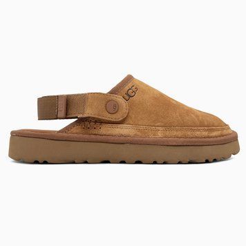 UGG Australia США Slipper Goldencoast Clog Chestnut Уггі шльопки без хутра руді замшеві Австралія - Розмір 42 (US 9) 1016222907 фото