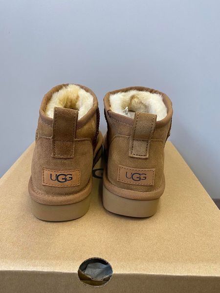 UGG Australia Ultra Mini II США Сhestnut Рудий натуральні зимові ультра міні Угг Австралия - Розмір 35 (US 4) 2111522 фото