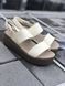 Crocs Оригінал Brooklyn Sandal Pale White Білі Крокс США - 36 (Стопа 22.5-23.2см) M4/W6 9977117 фото 1
