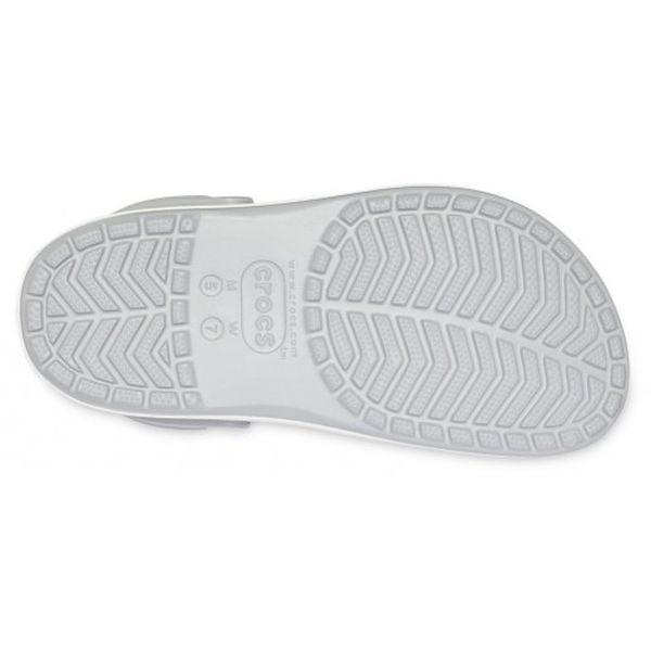 Crocs Оригінал Crocband™ Platform Clog Light Grey Жіночі Крокс США (205434) - 36 (Стопа 22.5-23.2см) M4/W6 100614 фото