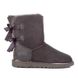 UGG Australia США Short Metallic Bow II Серый натуральні міні Угг Австралия - Розмір 35 (US 4) 2110976 фото 2