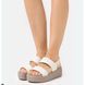 Crocs Оригінал Brooklyn Sandal Pale White Білі Крокс США - 36 (Стопа 22.5-23.2см) M4/W6 9977117 фото 3