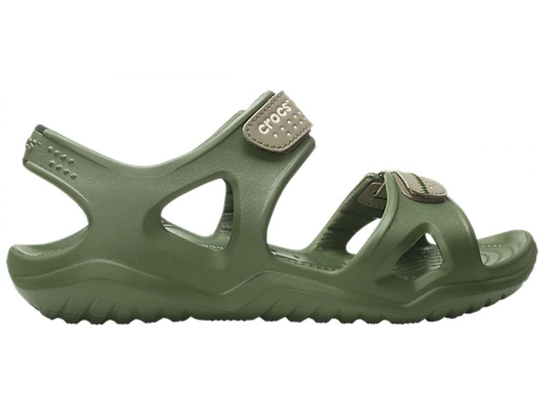 Crocs Оригінал Swiftwater River ™ Sandal Haki Чоловічі Крокс США (203965) - 36 (Стопа 22.5-23.2см) M4/W6 100220 фото